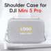 Borsa portaoggetti professionale 5 per il trasporto, telecomando, batteria, drone, borsa a tracolla per accessori DJI RC 2_voghion.com