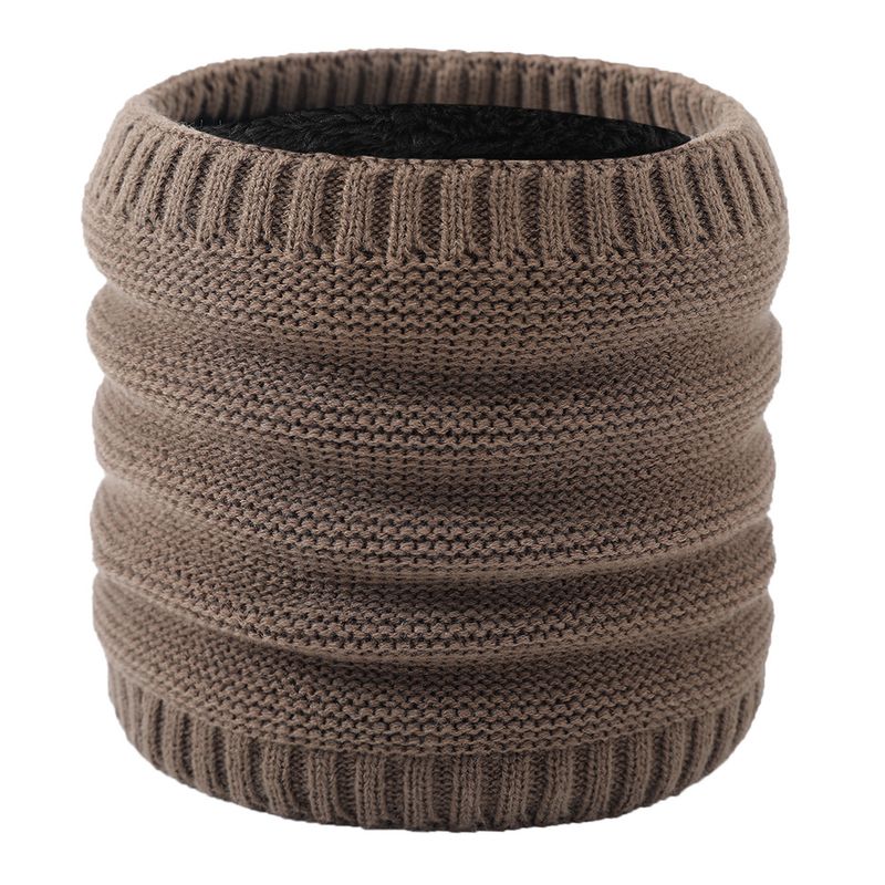 Winter neue gestrickte mit fleece warme abdeckung acryl winter männer und frauen pullover hals_voghion.com