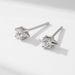 Women's Jewelry Personality Trendy Simple Geometric Conical Earrings Jewelry Daily Versatile Style Sterling Silver Single Diamond Small Earrings_voghion.com