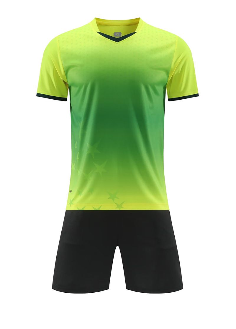 Costume de antrenament cu mânecă scurtă pentru bărbați, tricouri imprimate pentru fete, costume de fotbal pentru copii, uniforme de vară pentru băieți_voghion.com
