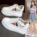 Big Name Shop Small Thick Bottom Inner Height Athletic Casual White Shoes Summer Fashion Breathable Mesh Women S Shoes_voghion.com