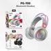 PG900 nieuwe RGB lichtgevende kleurrijke hoofd gemonteerde Bluetooth kaart invoegbare draadloze headset_voghion.com