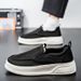 Men's Shoes Board Shoes Versatile Soft Sole Comfortable Breathable One Pedal Lazy Casual Cloth Shoes_voghion.com