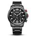 MEGIR Men's Stainless Steel Waterproof Quartz Watch With Luminous Hands, Date Window & Chronograph - Business Casual Style_voghion.com