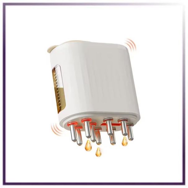 Electric Oil Applicator And Vibration Scalp Massager 2 In 1._voghion.com