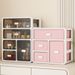 【 1589 People Collection 】 Cosmetics Storage Desktop Drawer Style Dust-proof Skincare Product Dressing Table Box, Large_voghion.com