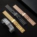 Metalen band voor Samsung Galaxy Watch 7 5 4 40mm 44mm Roestvrijstalen band voor Samsung Watch 6 43mm 47mm Zakelijke armband Correa_voghion.com