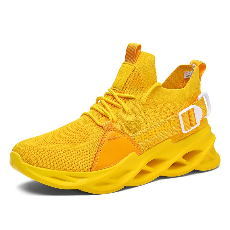 6 couleurs nouveau couple lame baskets grande taille chaussures de course décontractées ultra-légères chaussures de marche_voghion.com