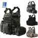 Python Camo 6094 ajustável, colete militar tático, colete molle, airsoft, exército, armadura corporal, caça ao ar livre, campo, combate, placa, transportadora_voghion.com