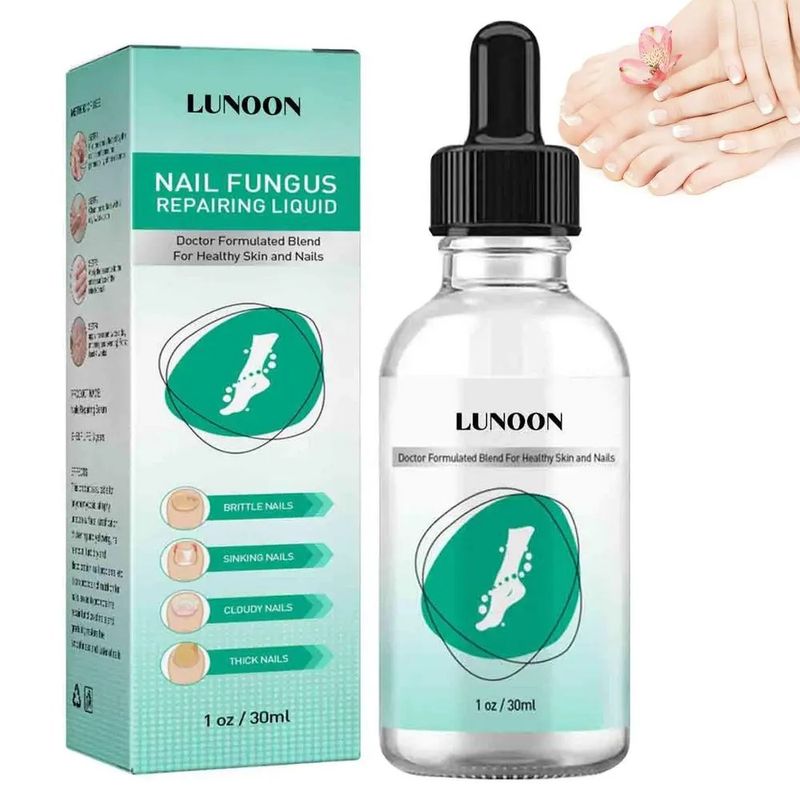 QLZHANFU Nail Strengthener Strength Nail Solution Nail Growth Repair Stops Peeling Splits Chips Cracks And Strengthens Nails Repair Serum_voghion.com