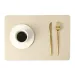 INS Nordic Solid Double Sides Leder Essmatte Wärmedämmung Tischset Home Wasserdicht Ölbeständig Hotel Rechteck Pad_voghion.com