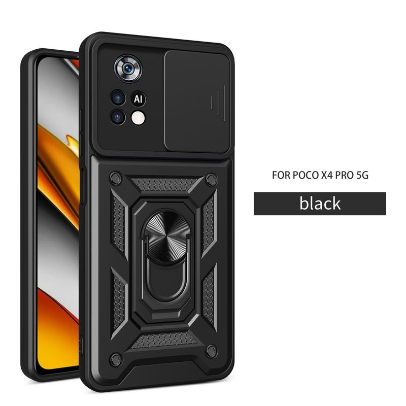 Phone Case & Covers Suitable For Xiaomi 4promax Magnetic Rotating Bracket Redmi Mobile Phone Case POCO X4 PRO Anti Fall And Smooth Sliding Window_voghion.com