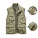 Men's Clothing Multi Pocket Casual Wear Men's Multi-Pocket Casual Vest Photography Advertising Shirt Volunteer Printing Outdoor Sports Vest_voghion.com