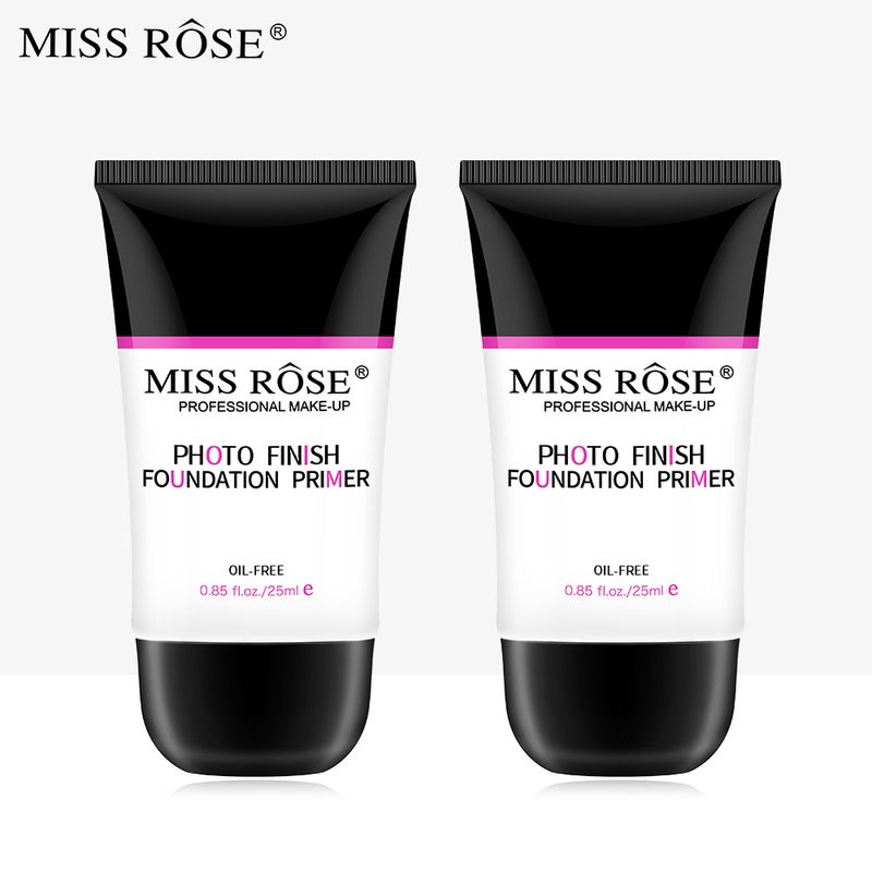 MISS ROSE Eye And Face Cosmetics Tube Moisturizing Primer Invisible Pore Isolation Makeup Primer_voghion.com