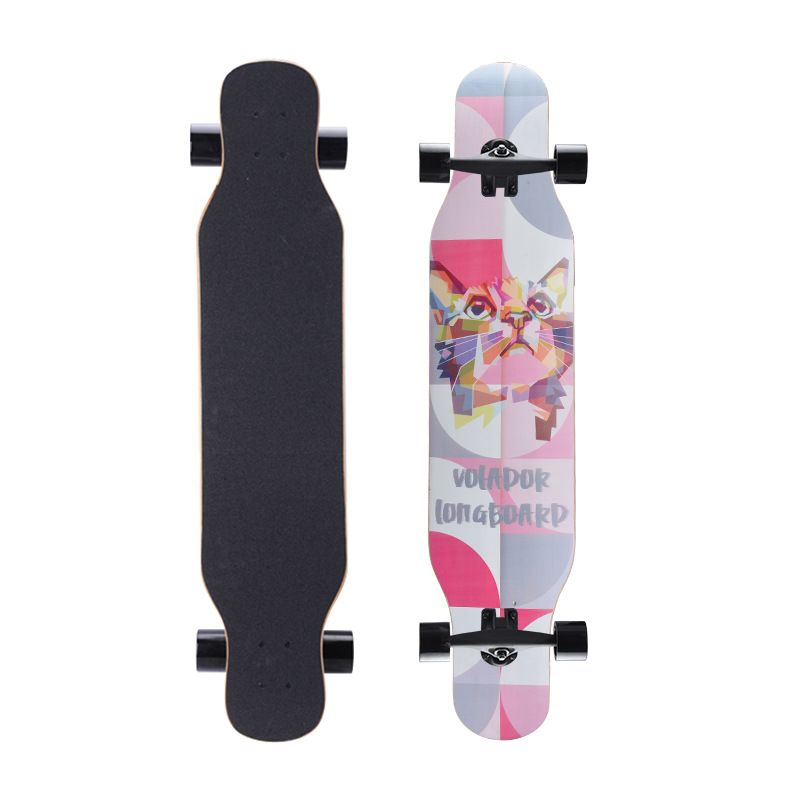 Skate de estrada longboard 42 " Cruiser skate de quatro rodas skate dance board_voghion.com