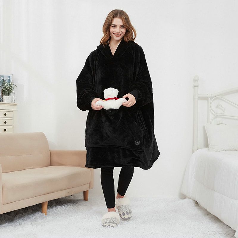 Women's thick casual electric heating lazy clothes_voghion.com