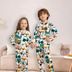 Barnkläder Babyflickor Underkläder Set Trendig Ingenjörsbilstryck Pojkpyjamas_voghion.com