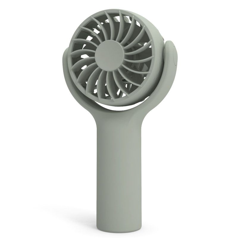 Mini Handheld Small Fan Rechargeable Mute Desktop Portable Fan(Green)_voghion.com