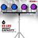 5 Core DJ Lighting T Bar 4 Party Lights 39 Inch Extension Crossbar Tbar Mount W 66 Lbs Capacity_voghion.com