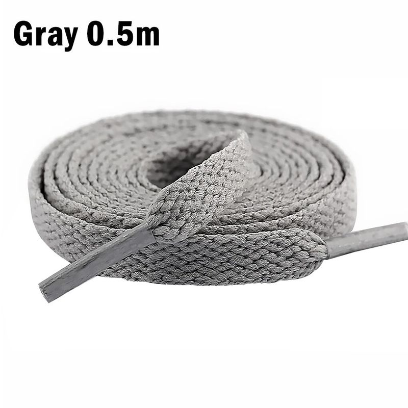 50/80/100/120 cm runde flerfarvede sneaker-snørebånd, snørebånd til sko, snørebånd til støvler, sportssko_voghion.com