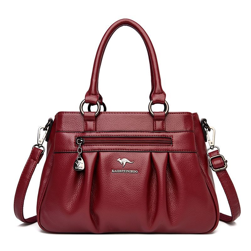Handbags Women Bags Designer 3 Layers Leather Hand Bags Big Capacity Tote Bag For Women Vintage Top-handle Shoulder Bags_voghion.com