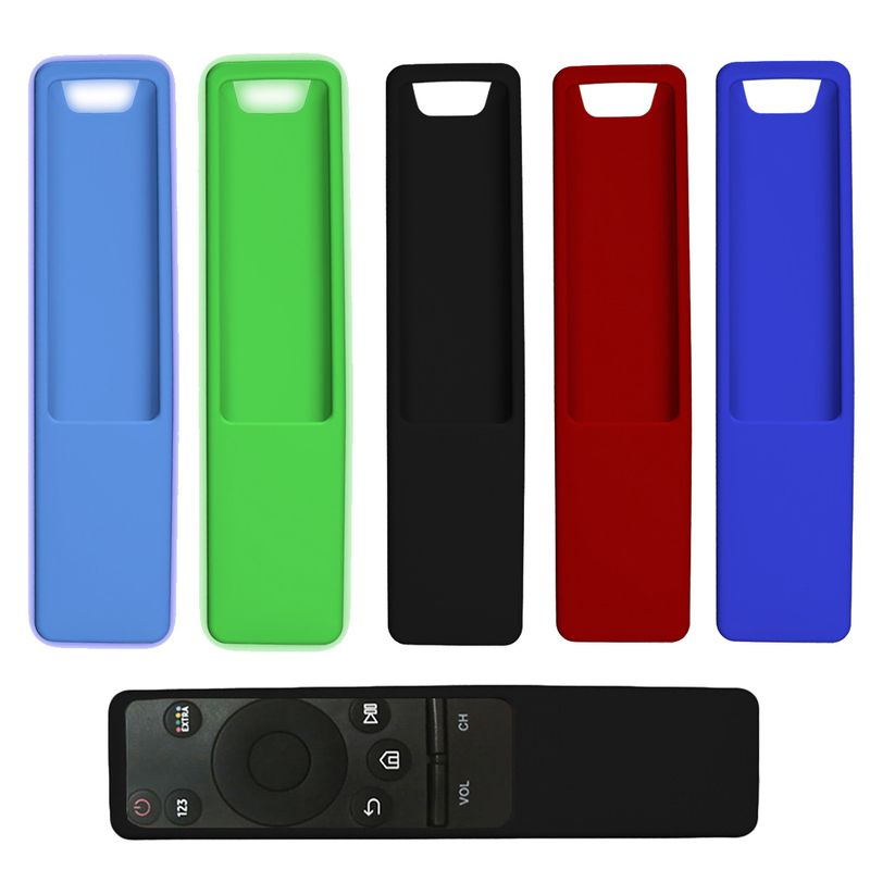 Hitech Silicone Dustproof Smart TV Remote Control Cover Protective Case for Samsung 4K_voghion.com