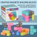 Creatieve, multi-vormige DIY magnetische plastic kubussen 3D-puzzelset – Magisch 3D magnetisch educatief speelgoed & magische kubus_voghion.com