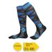 Chaussettes de ski professionnelles pour hommes et femmes - Chaussettes thermiques montantes respirantes avec semelle antidérapante et coussinée pour le snowboard et les sports d'hiver_voghion.com