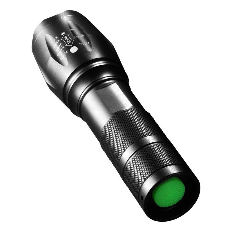 VEVOR 2 Pack Flashlights 2000 High Lumens 5 Modes Adjustable Focus Flashlight_voghion.com