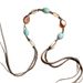 Handgewebte Kette im Boho-Stil für Damen, Gürtel im Ethno-Stil, exklusives Accessoire für die Taille_voghion.com
