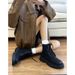 Lace-up Workwear 2025 Fall And Winter New British Style Thick Soled Martin Women's Multi-functional Short Heel Ankle Boots Versatile Wear Comfortable_voghion.com
