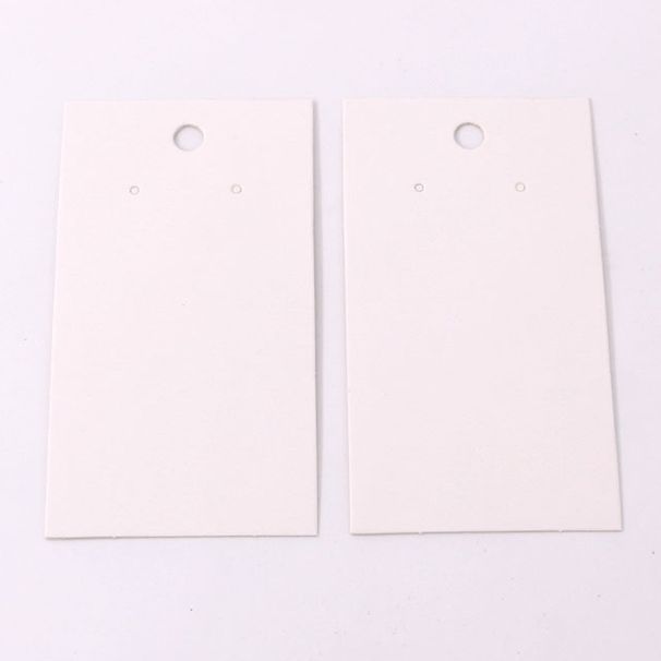 50 Stück, Nelken-Ohrringetiketten, 5 x 9 cm_voghion.com