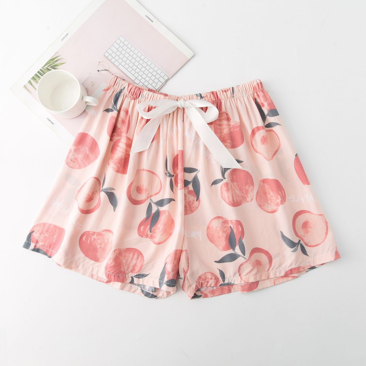 Indumenti da notte da donna Di grandi dimensioni, larghi e sottili, possono indossare pantaloni del pigiama_voghion.com