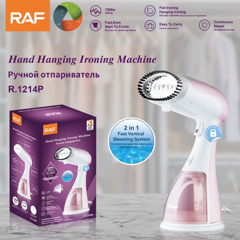 Ferro de passar a vapor doméstico portátil padrão europeu, viagem, vertical, ig hine 1500W, atacado_voghion.com