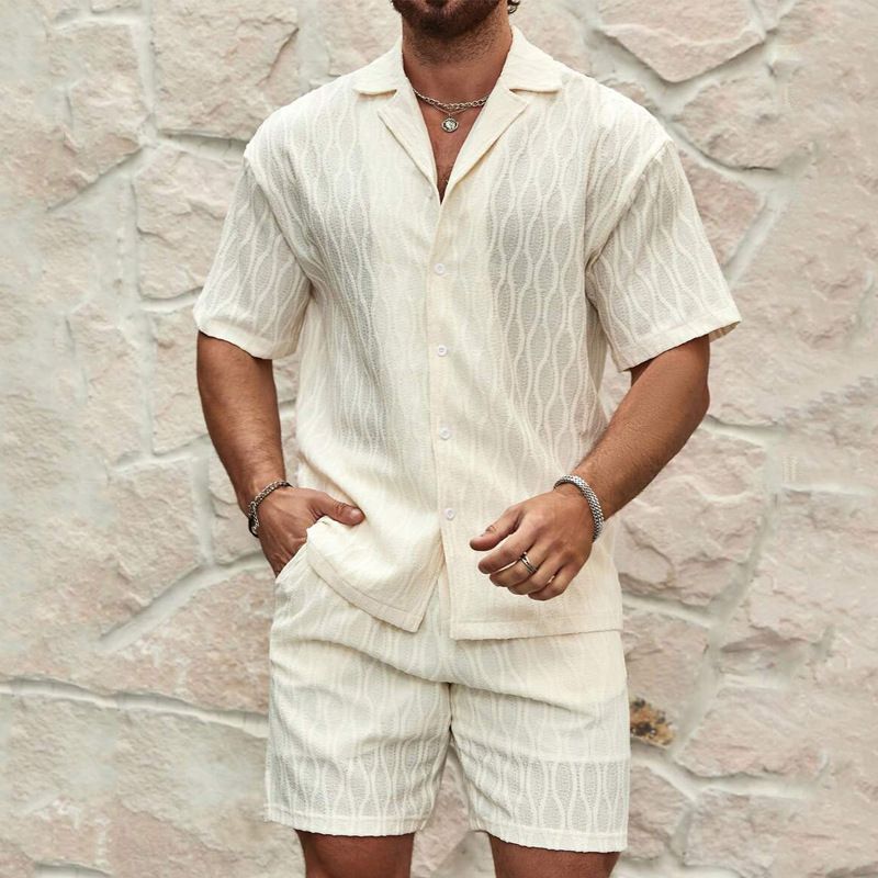 Men's Clothing Summer New Casual Men's Sports Suit_voghion.com