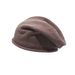 Cappello da donna in lana lavorato a maglia, unisex, con arricciatura, alla moda, autunno e inverno, sottile e freddo_voghion.com