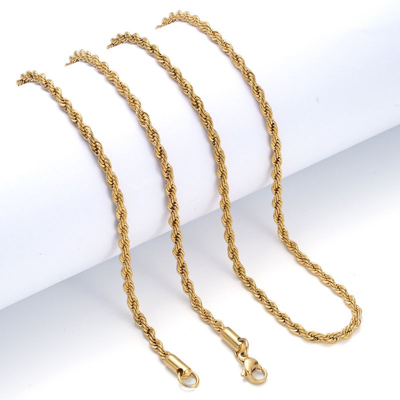 Cuban Chain Zinc Alloy Lion Pendant Men's Trendy Ins Hip Hop Style High Street Versatile Stacked Necklace Set_voghion.com