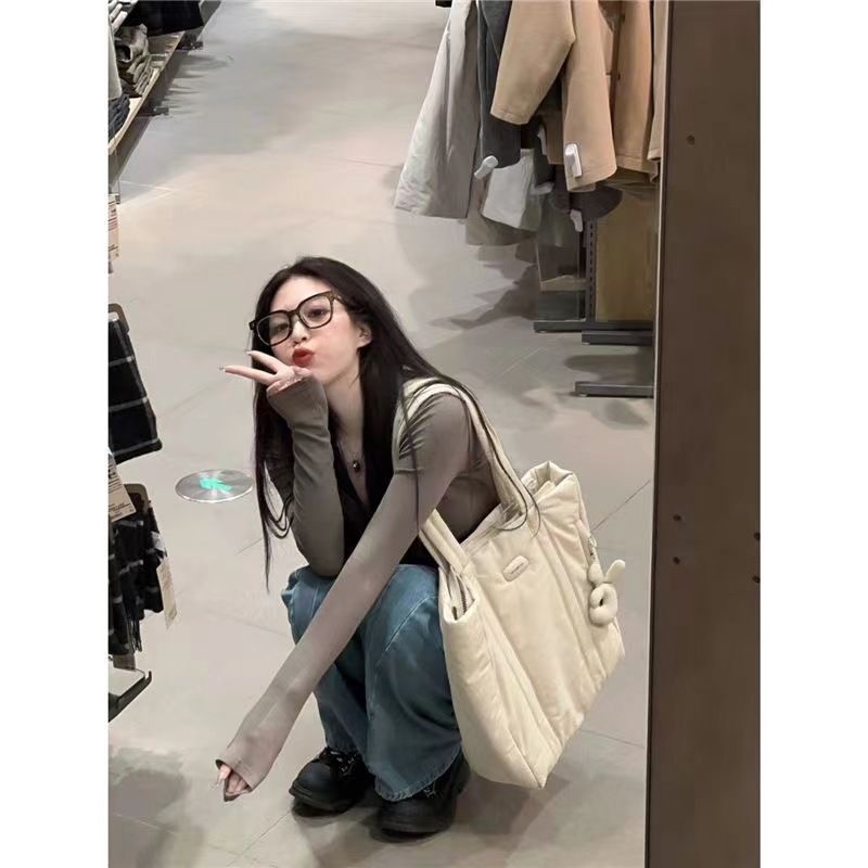 Borsa a tracolla singola da donna, grande capacità, autunno e inverno, 2024, nuova borsa da viaggio a tracolla da spalla, da tenere sottomano_voghion.com