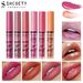Lipgloss, matt, feiner Glitzer, Lip Glaze, langanhaltend, Antihaft-Cup, nicht verblassend, Nude-Lippenstift, Lipgloss_voghion.com