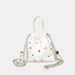 Korean version of niche design silver gem backpack women's 2023 new chain all-match large-capacity class backpack_voghion.com