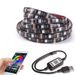 5050 RGB LED Strip Lights With Bluetooth App Control, USB Powered, Self-Adhesive Backing For TV Backlight, Room Ambiance, Indoor Decoration_voghion.com