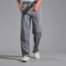 Herrenbekleidung Herren Jogginghose Frotteehose Gekämmte Baumwolle Jogginghose Frühling und Herbst Dünne Hose Herren Lose Gerade Freizeithose_voghion.com