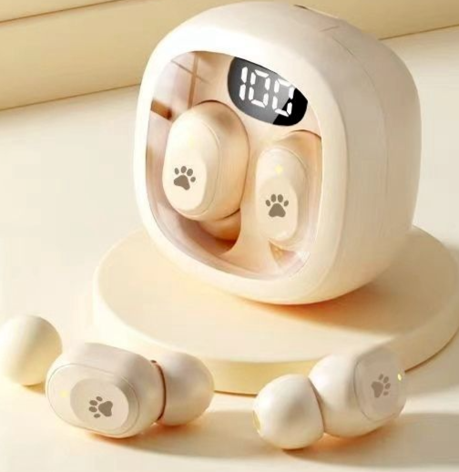 【Rahat Giyim】En İyi Kablosuz Bluetooth Kulaklıklar Yeni Gürültü Önleyici Mini Sevimli Yüksek Değer Kızlar İçin Kulak Hasarı Yok_voghion.com