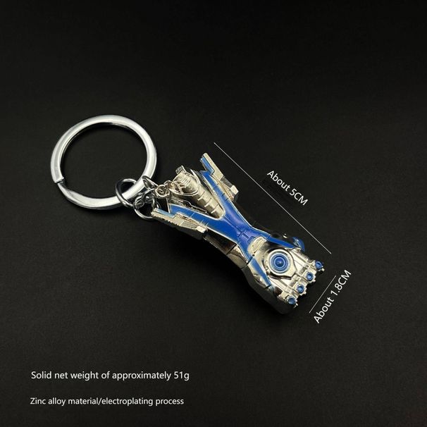 Metro Escape Windbreaker Gauntlet Keychain – Premium Zinc Alloy Miniature Weapon Replica For Gamers, Collectors & Gift Seekers_voghion.com