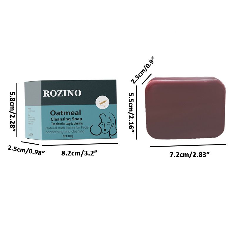 Wheat essential handmade soap is refreshing, moisturizing, oil controlling, mild and non irritating_voghion.com