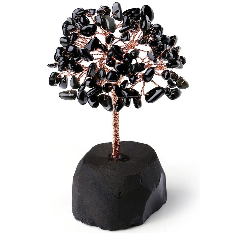 Women's Jewelry Crystal Tree Ornaments Amethyst Crystal Tree Crystal Tree Natural Stone Female Jewelry Ornaments_voghion.com