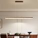 Yifei Vintage Style Walnut Wood Grain Restaurant Minimalist Luxury Linear Bar Pendant Simple Versatile Light_voghion.com