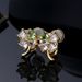 Earrings Diamond Four Leaf Clover Ear Clips For No Pierced Ears, Light Luxury, High End Temperament, Exquisite And Versatile Earrings And Ear Buckles_voghion.com