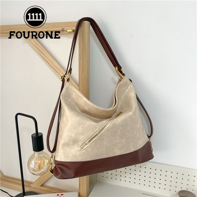 FOUR ONE Tote New Large Capacity Commuter Women's Multi purpose Shoulder Bag Premium Feeling Backpack_voghion.com