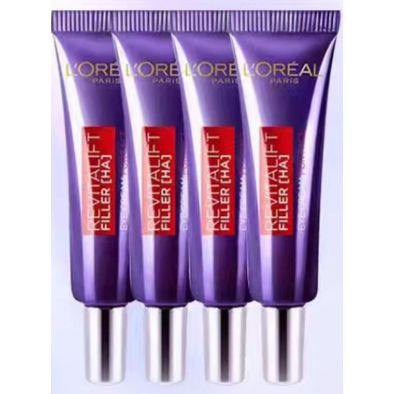 L'oréal violet fer crème pour les yeux deuxième génération sac pour les yeux ligne Fine éliminant les rides du cercle noir raffermissant Anti-rides_voghion.com